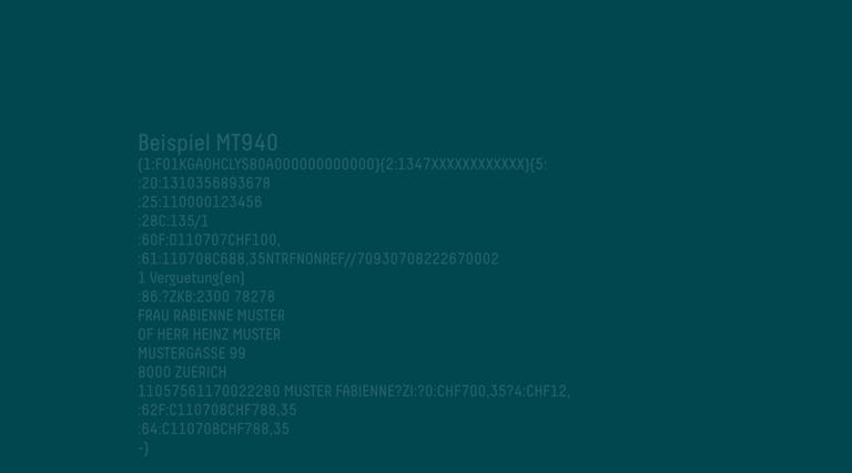 MT940 erklärt: Aufbau, Struktur, Beispiel